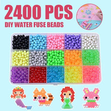 Load image into Gallery viewer, 8000pcs Magic Puzzle Toys Water Mist Bead Set Boys Girls DIY Craft Animal Handmade Sticky Beads Educational Toys Kids Gifts
